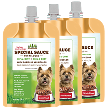 Dogs Special Sauce - 3 Pouches @ 3.5 oz. each (Total 10.5 oz)